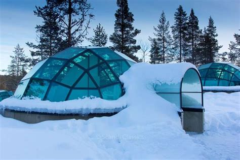 See Northern Lights in Lapland, stay in glass igloo, experience the Santa Express