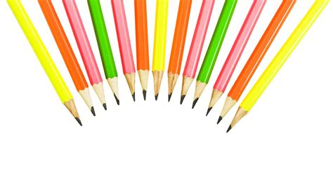 Wooden pencils in line Free Photo Download | FreeImages