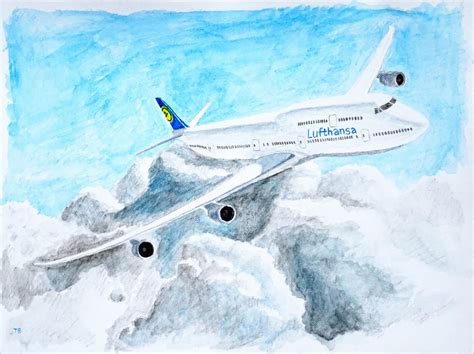 Boeing 747 Drawing