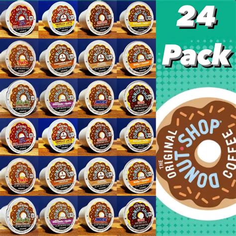 The Original Donut Shop Mega 24 Pack- 2 Each of 12 Different Flavors ...