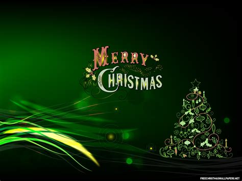 Green Merry Christmas wallpaper - annaharper