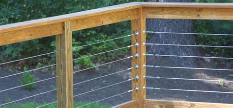 Cable Railing Installation - Steel And Aluminum Cable Railing Systems Installation