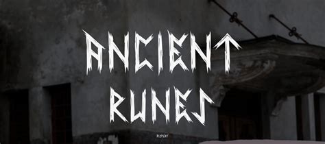 Ancient Runes Font Download | Free Font.Download