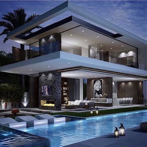 Mansion Modern Luxury House Exterior Designs – TRENDECORS