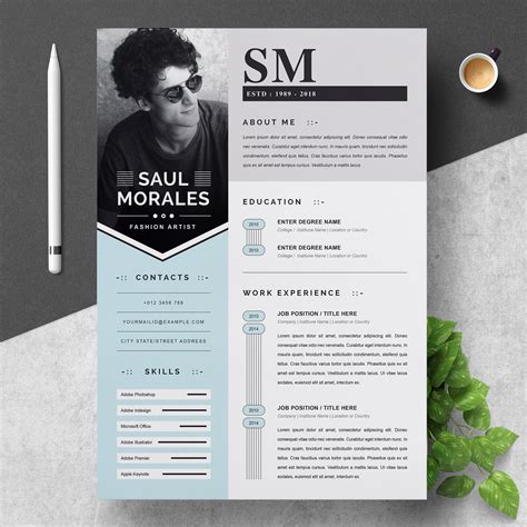 Modern Cv Design Templates