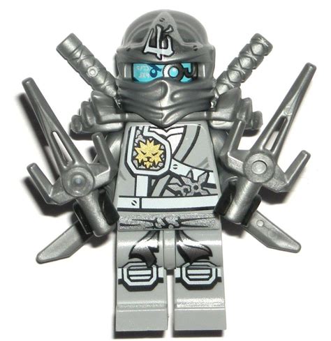 AUTHENTIC White NINJA NEW LEGO Ninjago Zane Titanium MiniFigure Set 70728 keymouseit.com