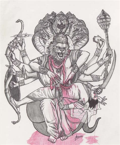 Lord Narasimha dev by nairarun15 on DeviantArt