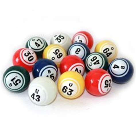 Samson Multi-Colored Bingo Balls Bingo Balls - Bingo Supply Warehouse