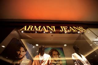 Armani Jeans Logo | Taken in front of a Armani Jeans Store | FuFu Wolf ...