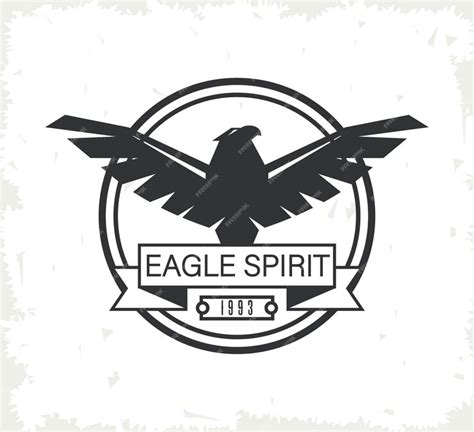 Premium Vector | Eagle club logo