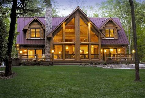 75 Best Log Cabin Homes Plans Design Ideas | Log homes exterior, Log home floor plans, Log home ...