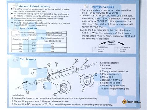 Review: TS100 Soldering Iron - Best Portable & Field Repairing Tool - Oscar Liang