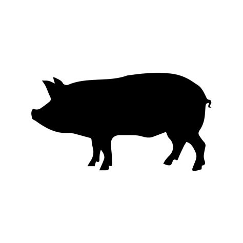 Pig Silhouette Clip art - pig png download - 1182*1182 - Free Transparent Pig png Download ...