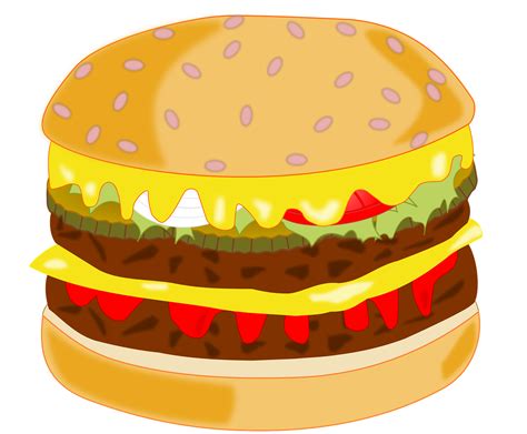 Download Hamburger, Food, Fast Food. Royalty-Free Vector Graphic - Pixabay