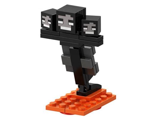 Wither Skeleton Minifigures Lego Compatible Minecraft Minifigure