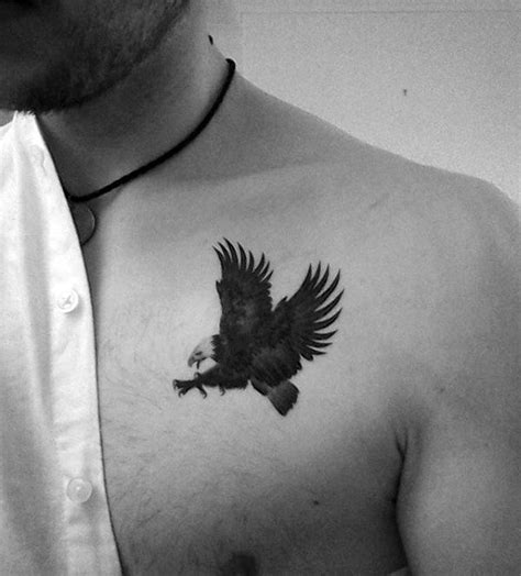 Eagle Chest Tattoo Outline