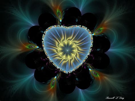 Fractal heart Fractal Art, Fractals, Unusual Art, Ginger Snaps, Wall Treatments, Love People ...