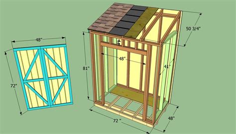 How to build a lean to shed | HowToSpecialist - How to Build, Step by Step DIY Plans