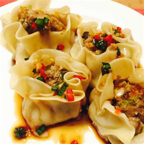 Veal Steamed Dumplings (Dim Sum) | RecipeLion.com