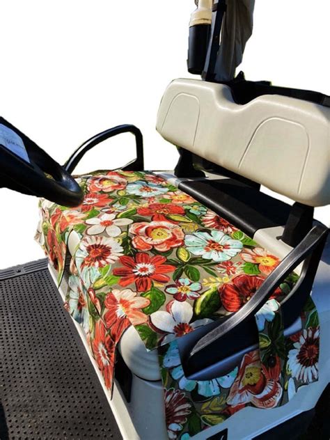 Ez Go Neoprene Golf Cart Seat Covers - Velcromag