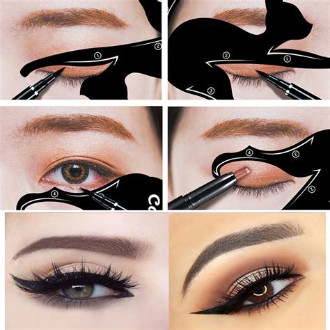 Aliexpress.com : Buy 1Set Eye Liner Makeup Cat Eye Eyeliner Stencil New ...