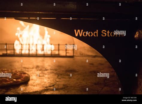 wood stone oven pizza Stock Photo - Alamy