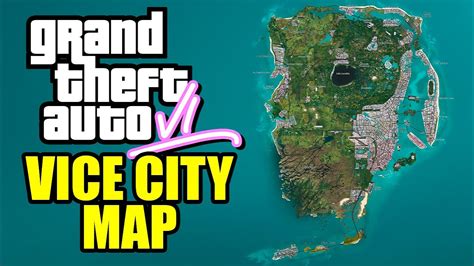 The ULTIMATE GTA 6 Vice City Map Based off the Leaks - YouTube