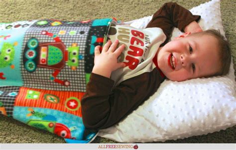 DIY Nap Mat with Pillow (for Kids) | AllFreeSewing.com