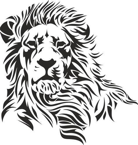 Lion Stencil Printable