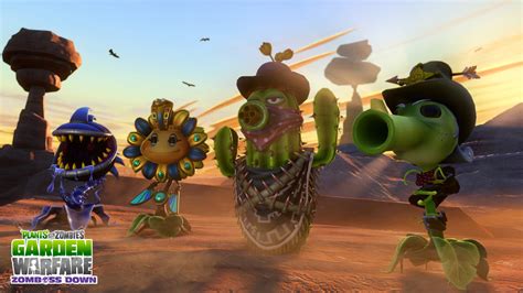 PvZ: Garden Warfare Western-Themed "Zomboss Down" DLC Now Available For Free - MP1st