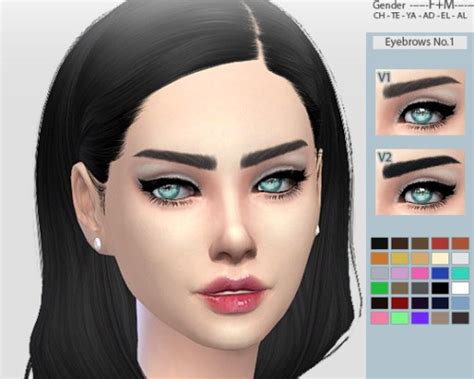 Lip Tattoos - Sims 4 Makeup