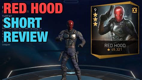 Injustice 2 Mobile | Red Hood Review & Gameplay - YouTube