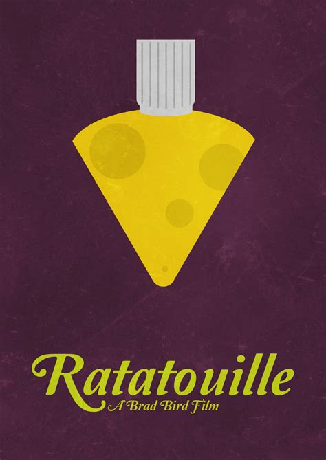 The Geeky Nerfherder: Movie Poster Art: Ratatouille (2007)