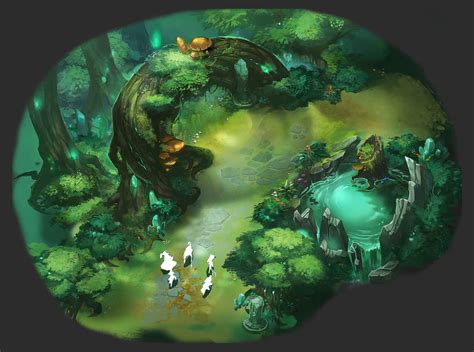 Forest 2D Game, Suroo . | Game level design, Game concept art, Jungle art