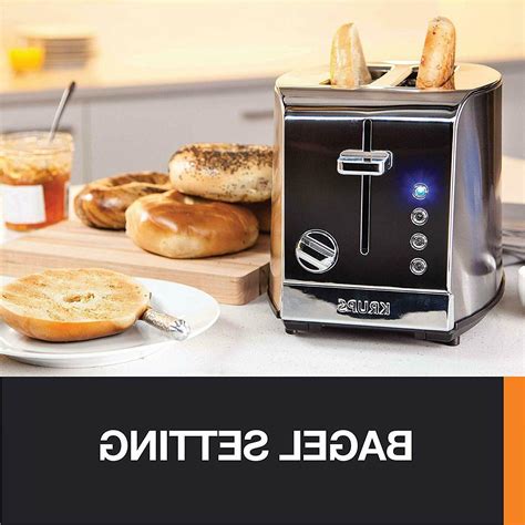 KRUPS KH732D50 2-Slice Toaster, Stainless Steel Toaster, 5