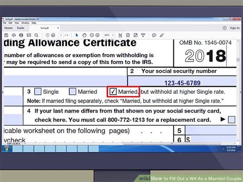 3 Ways to Fill Out a W4 As a Married Couple - wikiHow