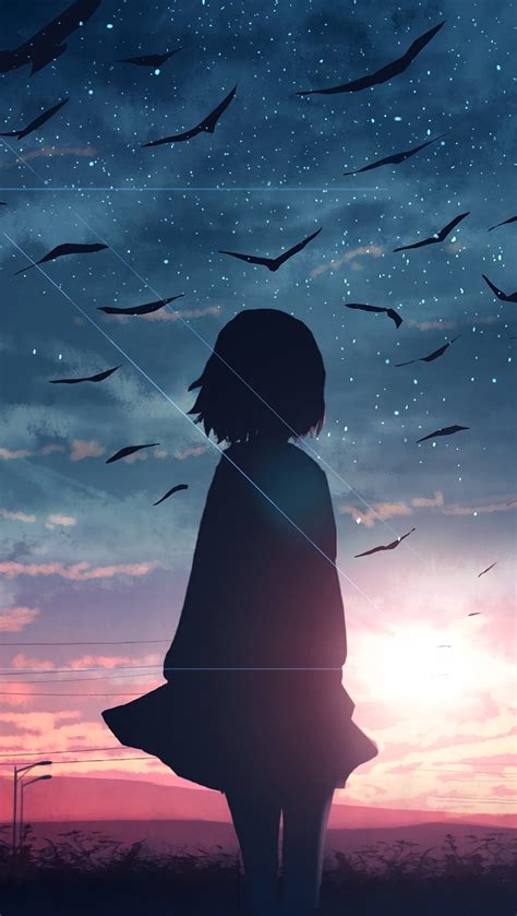 Anime Silhouette Wallpapers - Wallpaper Cave