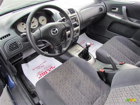 Off Black Interior 2002 Mazda Protege 5 Wagon Photo #57631720 ...