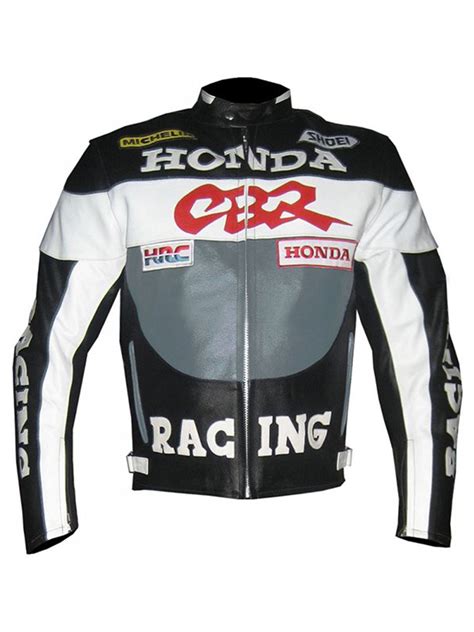 Honda CBR Racing Moto Racer Leather Jacket