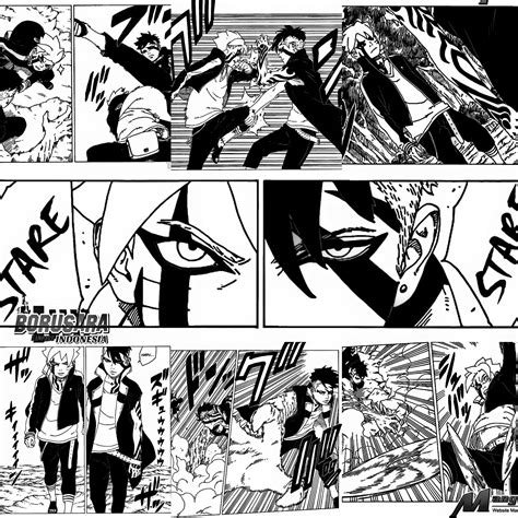 Karma in the manga hits different : r/Boruto