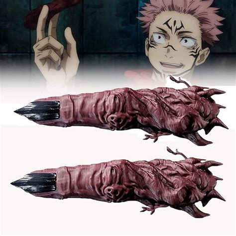 Buy NAUXIU Jujutsu Kaisen,Ryomen Sukuna Fingers, Special Cursed Objects, Cosplay Special ...