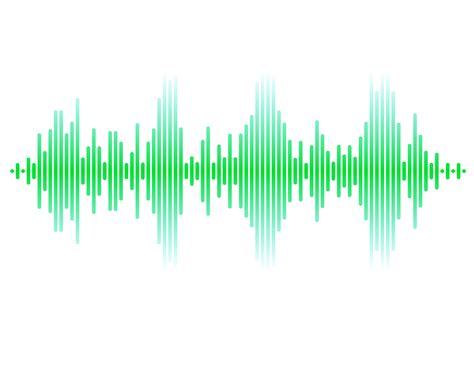 Sound Pixel Wave - Green pixel sound wave curve PNG picture png download - 4583*3750 - Free ...