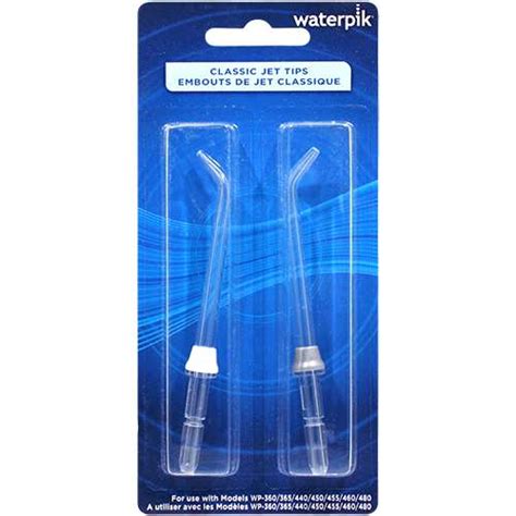 Waterpik Classic Jet Tips Twin Pack