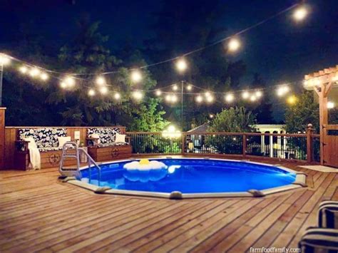 32+ Beautiful Above Ground Pool Deck Ideas & Designs On A Budget