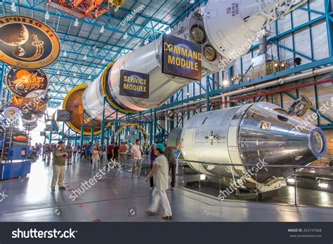 Cape Canaveral, Florida, Usa - March 20, 2015: Nasa Kennedy Space Center Museum, A Quick Walk ...