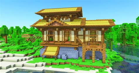 Bamboo Villa | 3D Guide & Download @ Charliecustard Build