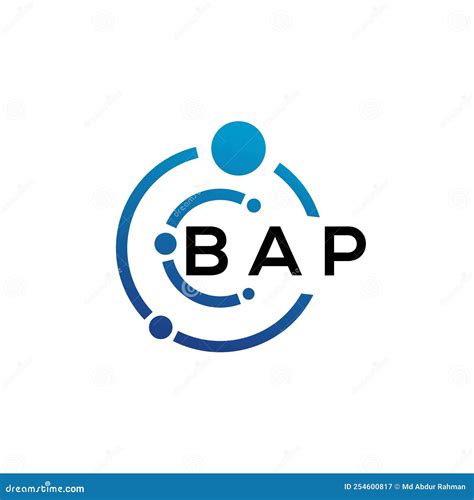 BAP Letter Logo Design On Black Background. BAP Creative Initials Letter Logo Concept. BAP ...