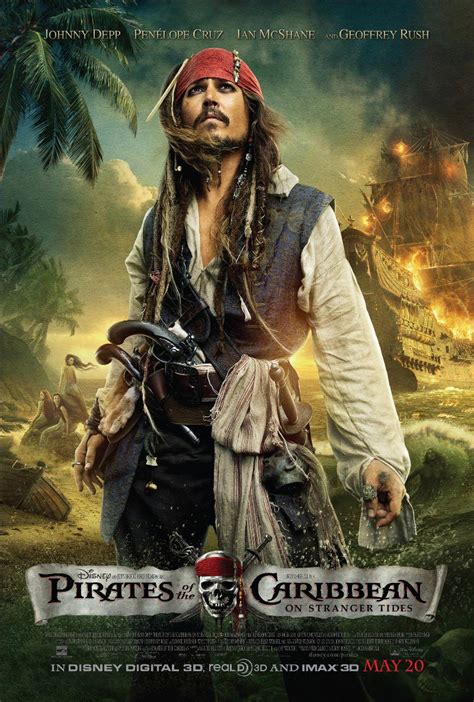 Brand New Pirates of the Caribbean 4 Poster - FilmoFilia