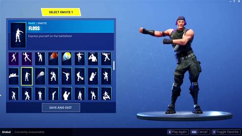 FORTNITE FLOSS DANCE EMOTE (1 HOUR) - YouTube