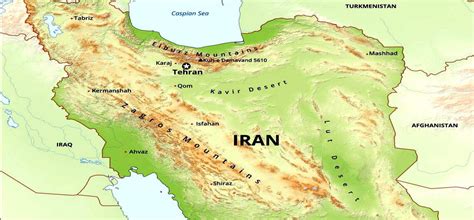 Mount Damavand Map